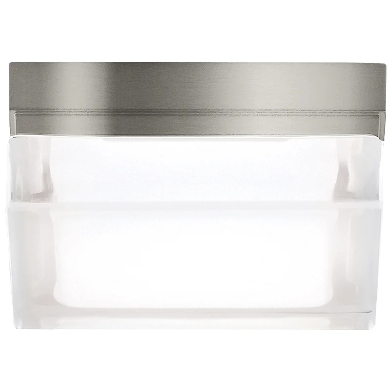 Track lighting with integrated LED driversBoxie Small Flush Mount