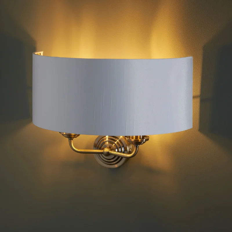 Smart track lighting with voice controlHighclere 2lt wall