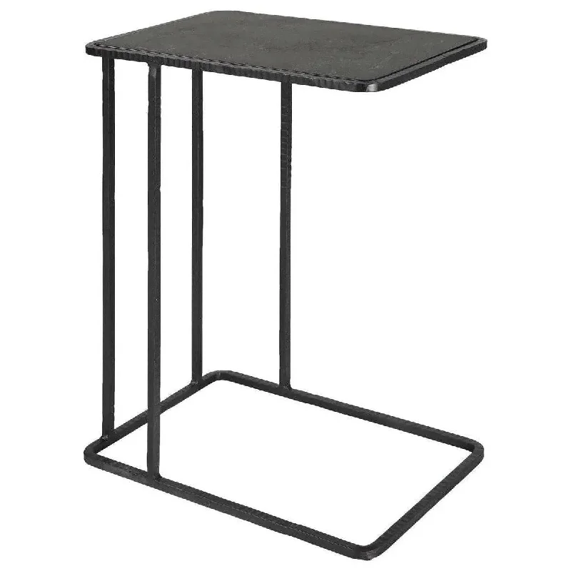 Track lighting with swivel heads for precise aimingCavern Accent Table