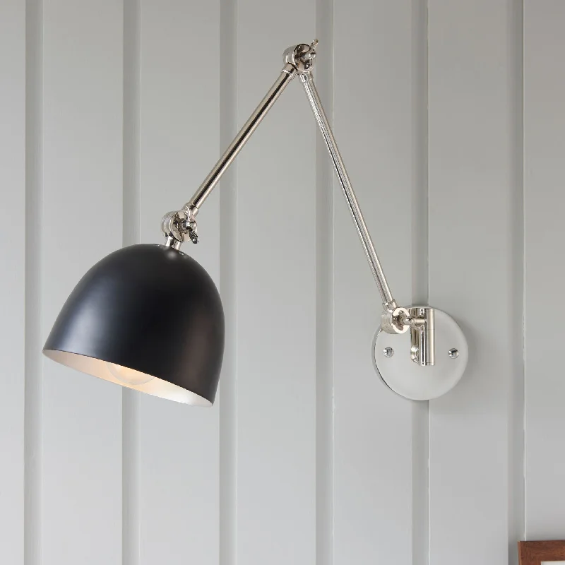 Track lighting with integrated LED driversLehal Swing arm wall