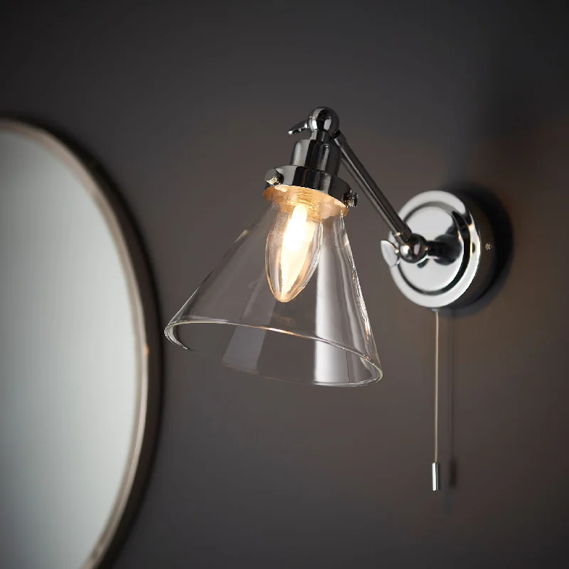 Rustic track lighting for farmhouse decorFaraday Wall