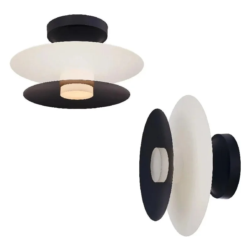 Track lighting for high - ceiling spacesFresno LED Flush Mount/Wall Sconce