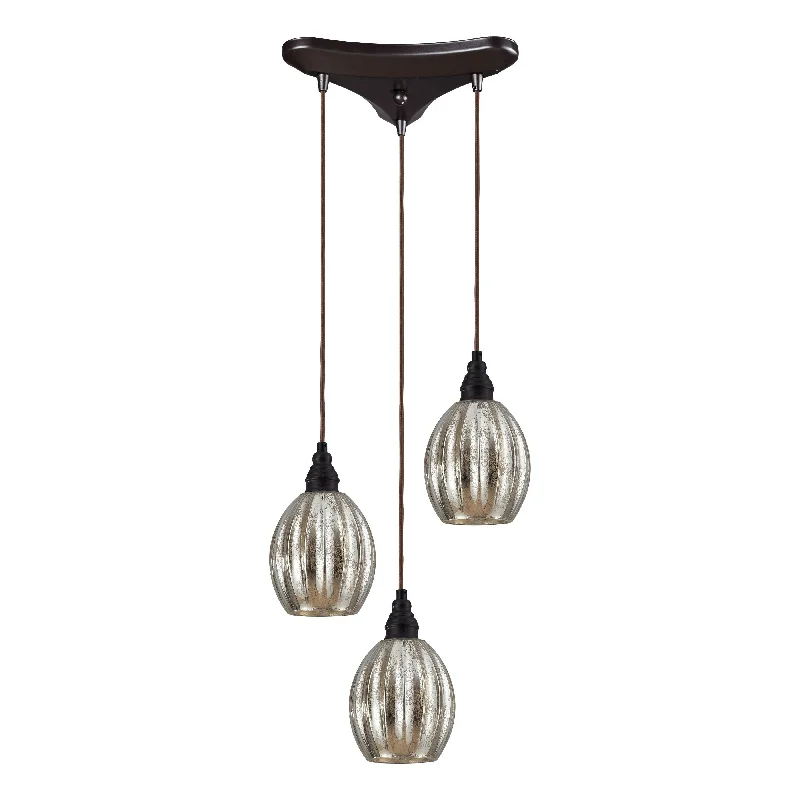 Track lighting for accentuating artworksDanica 10" Wide 3-Light Pendant