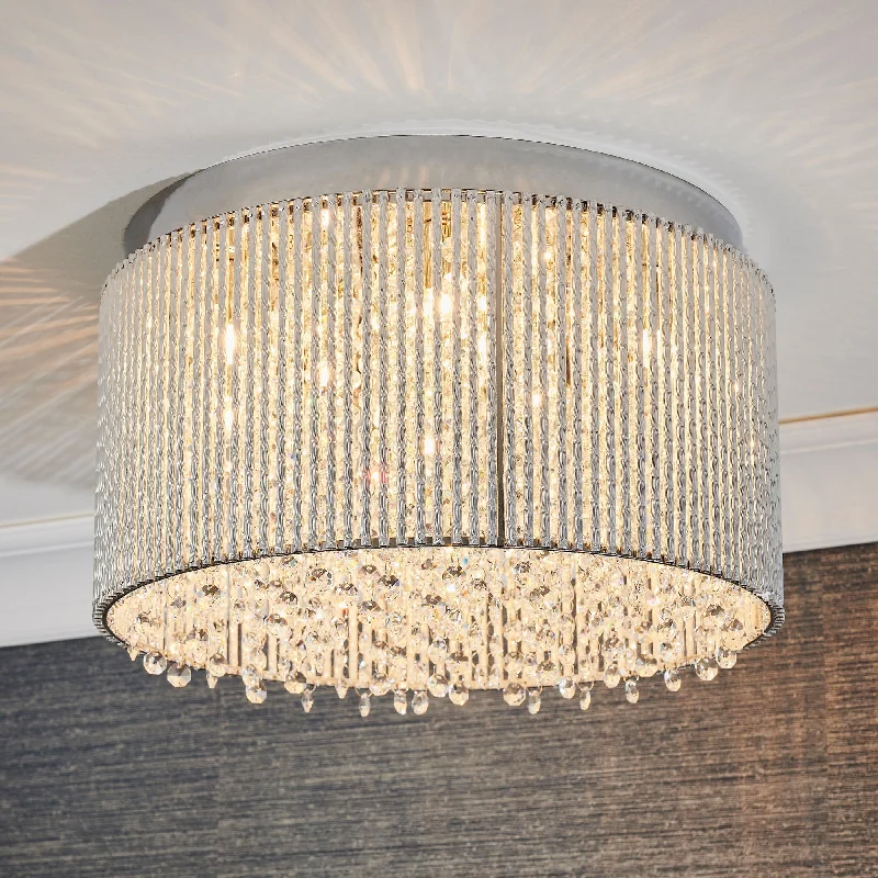 Track lighting with a chunky, bold designGalina 10lt flush