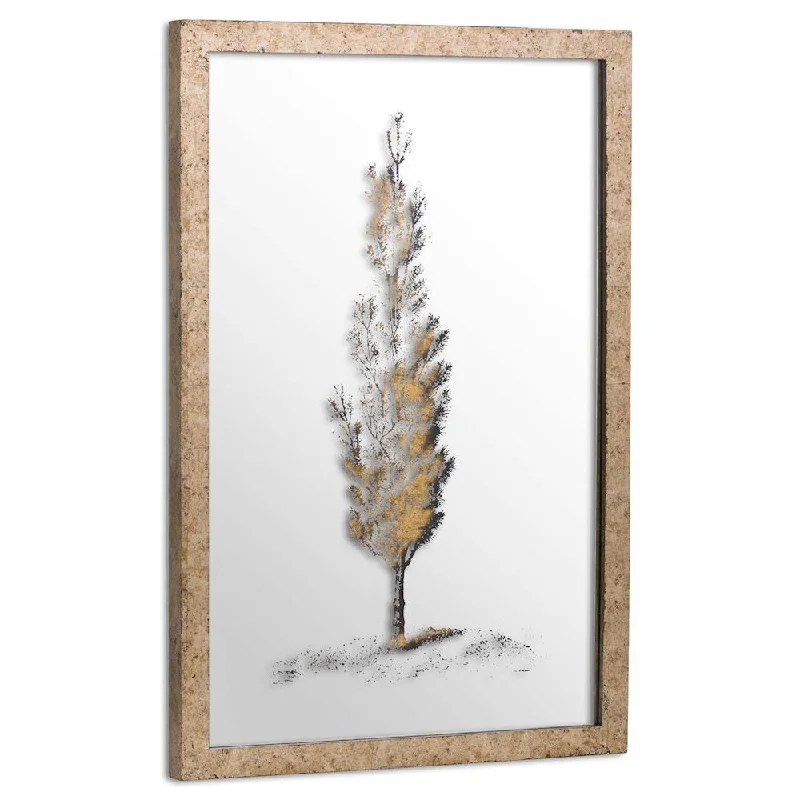 Track lighting for high - ceiling spacesA/Q Metallic Brass Mirrored Pine Wall Art 40X60cm - Wall Art Framed Track lighting for high - ceiling spacesA/Q Metallic Brass Mirrored Pine Wall Art 40X60cm - Wall Art Framed