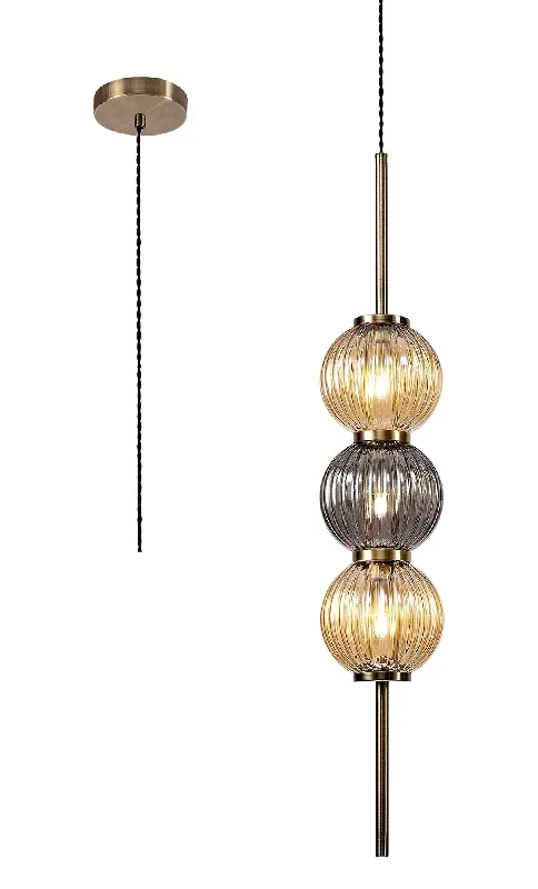 Track lighting for retail window displaysTriumphant Pendant, 3 x G9, Antique Brass/Smoked & Amber Glass Track lighting for retail window displaysTriumphant Pendant, 3 x G9, Antique Brass/Smoked & Amber Glass