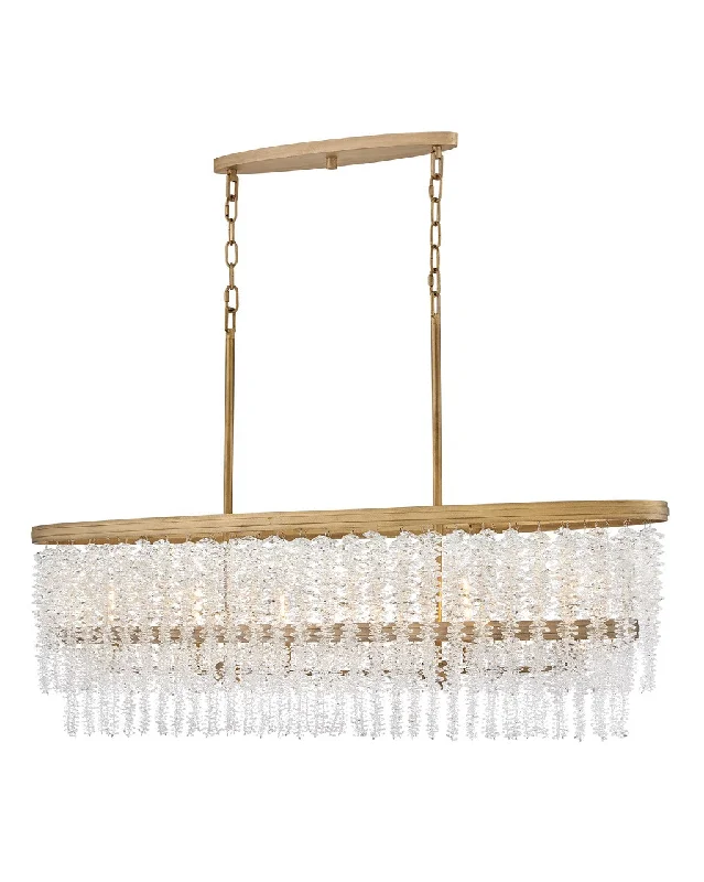 Waterproof track lighting for bathroomsRubina Linear Chandelier