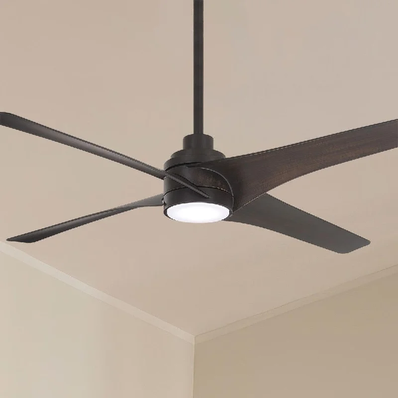 Industrial Pendant Lighting for Machine ShopsSwept LED 56" Kocoa Ceiling Fan with Remote