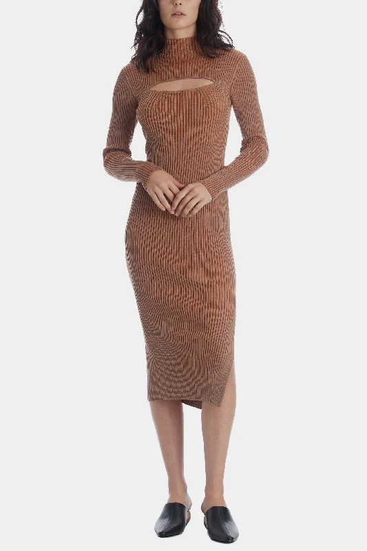 Mathilda Knit Cut Out Dress