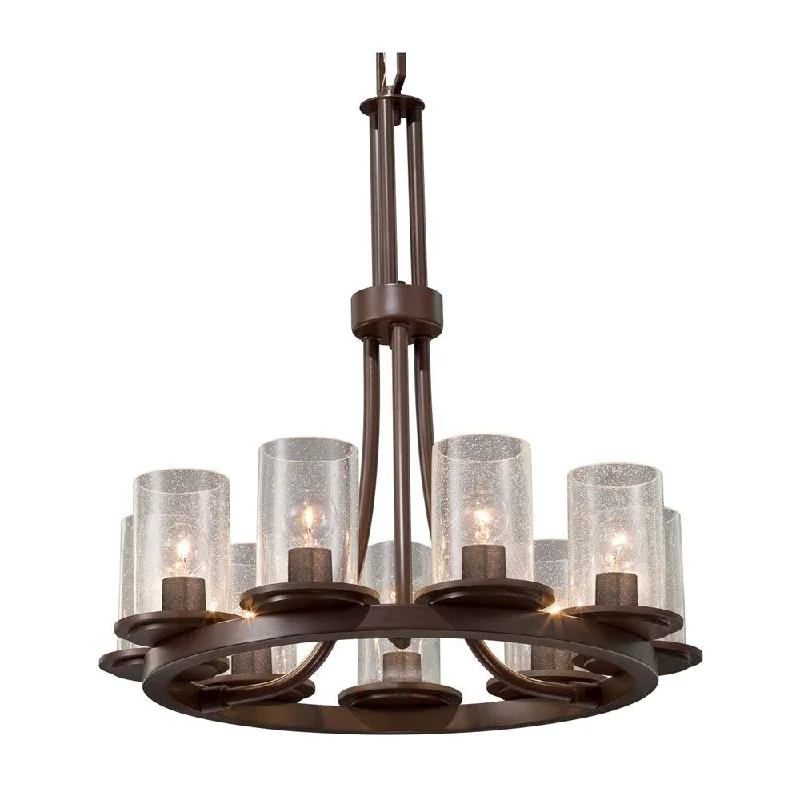 Chandeliers for Dining Rooms to Set the Mood for MealsChandeliers for Dining Rooms to Set the Mood for MealsJustice Design Fusion Dakota 9-light Dark Bronze Ring Chandelier, Seeded Cylinder w/ Flat Rim Shade Chandeliers for Dining Rooms to Set the Mood for MealsChandeliers for Dining Rooms to Set the Mood for MealsJustice Design Fusion Dakota 9-light Dark Bronze Ring Chandelier, Seeded Cylinder w/ Flat Rim Shade