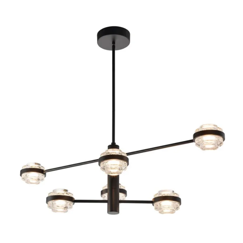Chandeliers with Metal Frames in Copper FinishChandeliers with Metal Frames in Copper FinishVONN VAC333RD6 Artisan Milano 6-lt 40" Integrated LED Chandelier Chandeliers with Metal Frames in Copper FinishChandeliers with Metal Frames in Copper FinishVONN VAC333RD6 Artisan Milano 6-lt 40" Integrated LED Chandelier