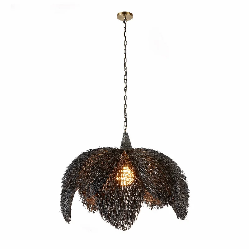 Art Nouveau Ceiling Lights with Organic, Flowing ShapesArt Nouveau Ceiling Lights with Organic, Flowing ShapesEzra One Light Pendant