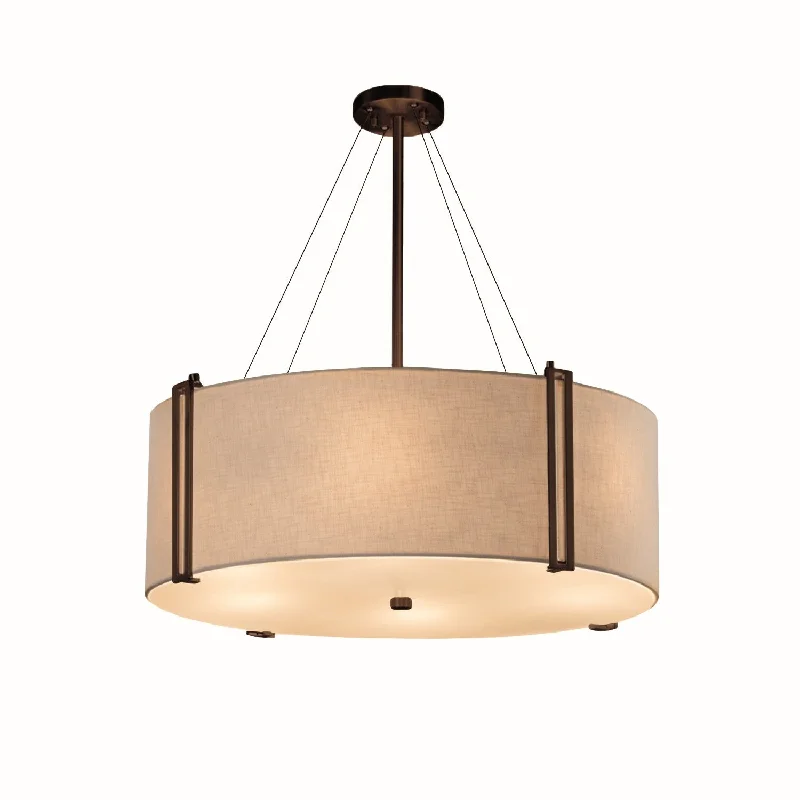 Art Nouveau Ceiling Lights with Organic, Flowing ShapesArt Nouveau Ceiling Lights with Organic, Flowing ShapesTextile LED Pendant