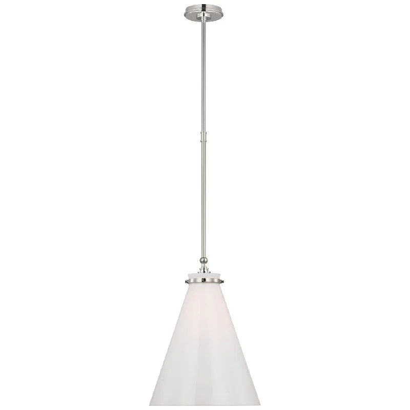 Glass Ceiling Lights with Frosted, Colored, or Etched GlassGlass Ceiling Lights with Frosted, Colored, or Etched GlassParkington LED Pendant