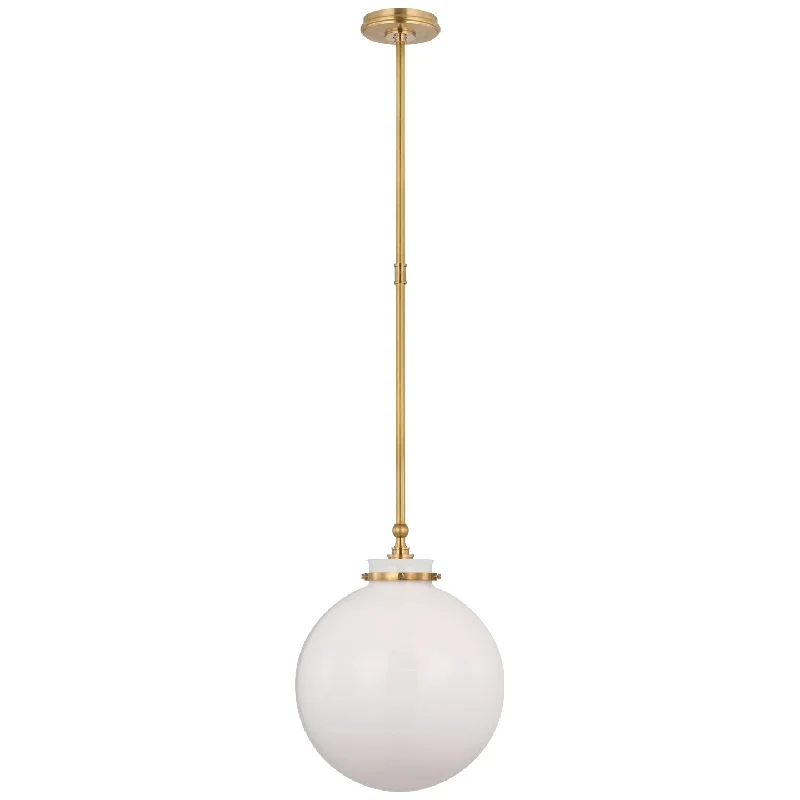 Glass Ceiling Lights with Frosted, Colored, or Etched GlassGlass Ceiling Lights with Frosted, Colored, or Etched GlassParkington LED Pendant
