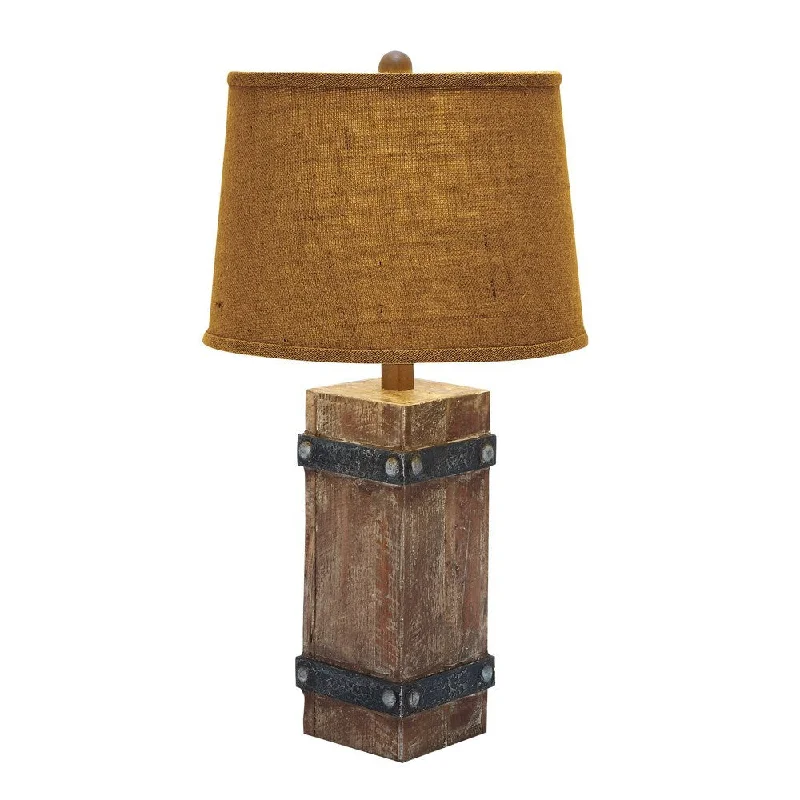 leather table lamps with a distressed texture for a rugged charmleather table lamps with a distressed texture for a rugged charmClassy Wooden Table Lamp With Beautiful Shade Design