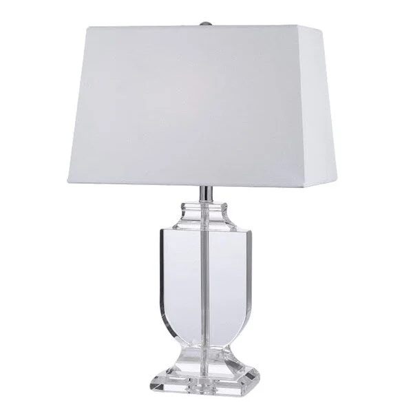 coastal style table lamps with nautical elements for beach housescoastal style table lamps with nautical elements for beach housesCrystal Urn White Shade Table Lamp