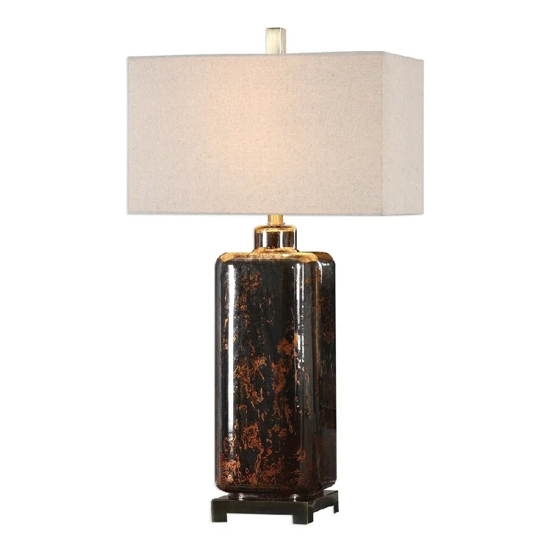 gothic style table lamps with dark finishes for a mysterious lookgothic style table lamps with dark finishes for a mysterious lookUttermost Vanoise Bronze Mercury 1-light Table Lamp